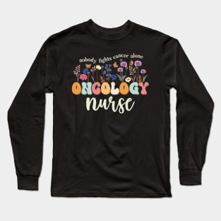 Funny Oncology Nurse Squad Oncology Medical Assistant Long Sleeve T-Shirt